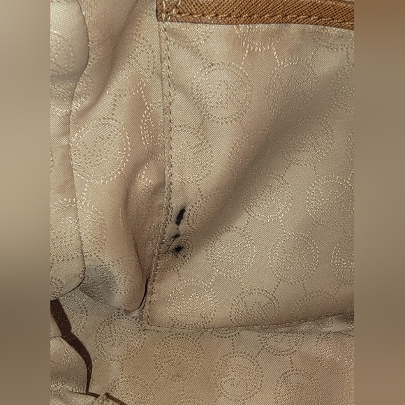 Michael Kors Tan Satchel Bag - Picture 5 of 16